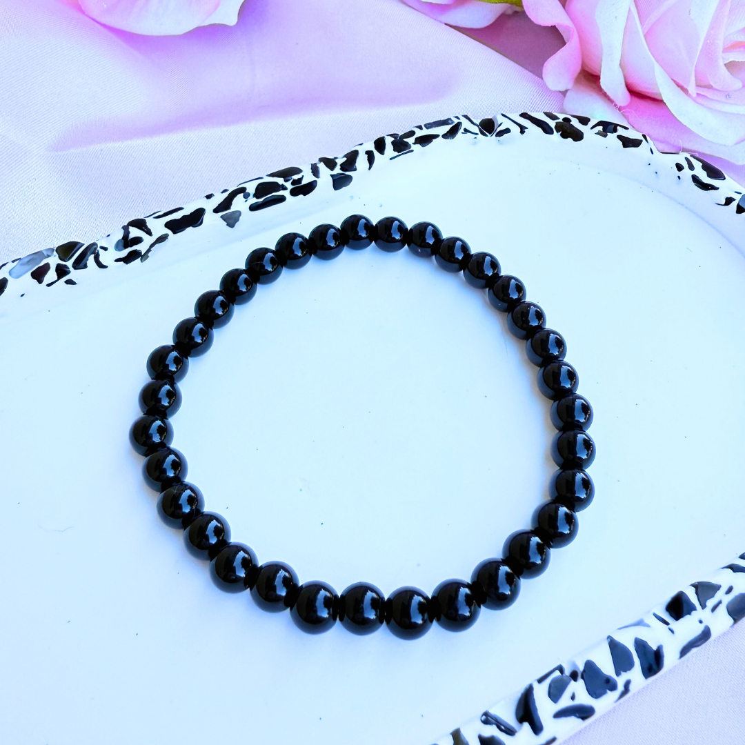 Black Onyx Bracelet - Strength and Emotional Balance