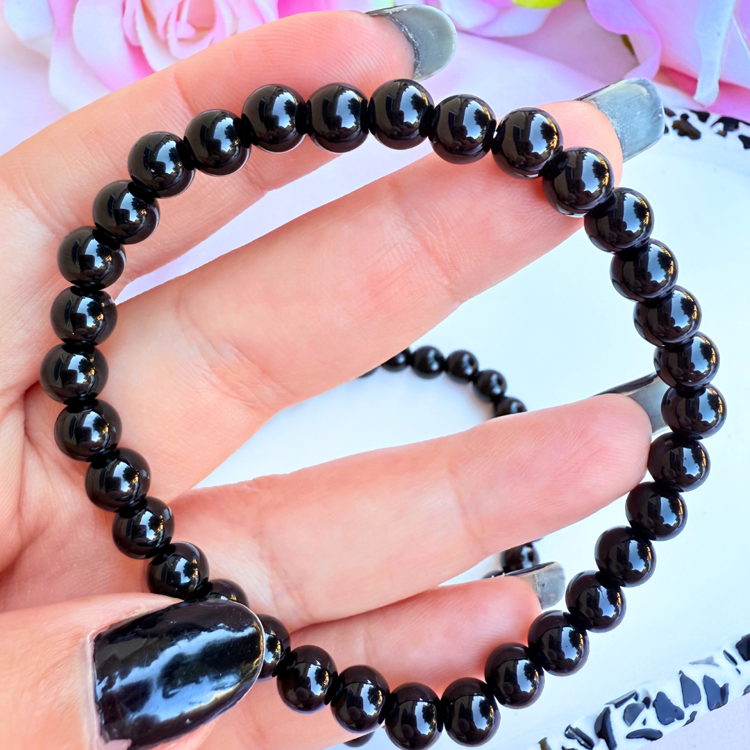 Black Onyx Bracelet - Strength and Emotional Balance