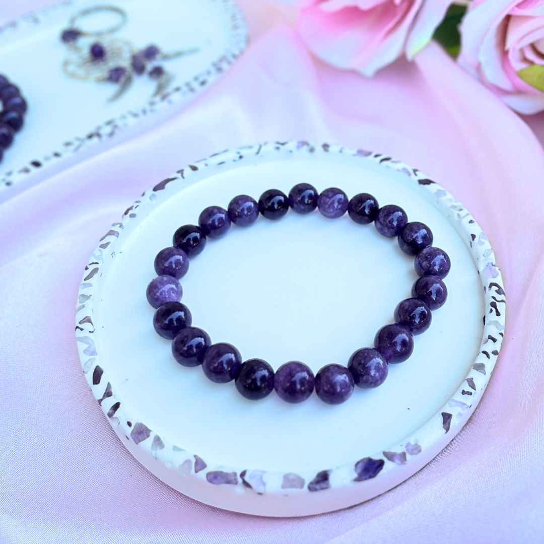 Amethyst Bracelet - Calm, Clarity, and Spiritual Connection