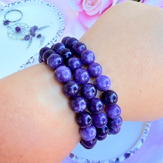 Amethyst Bracelet - Calm, Clarity, and Spiritual Connection