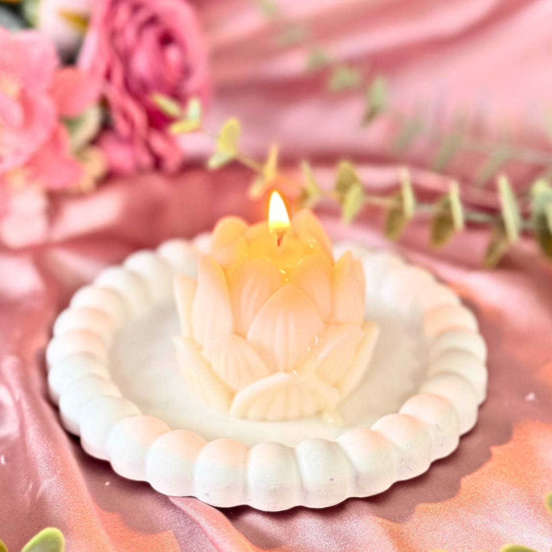 Lotus Flower Candle