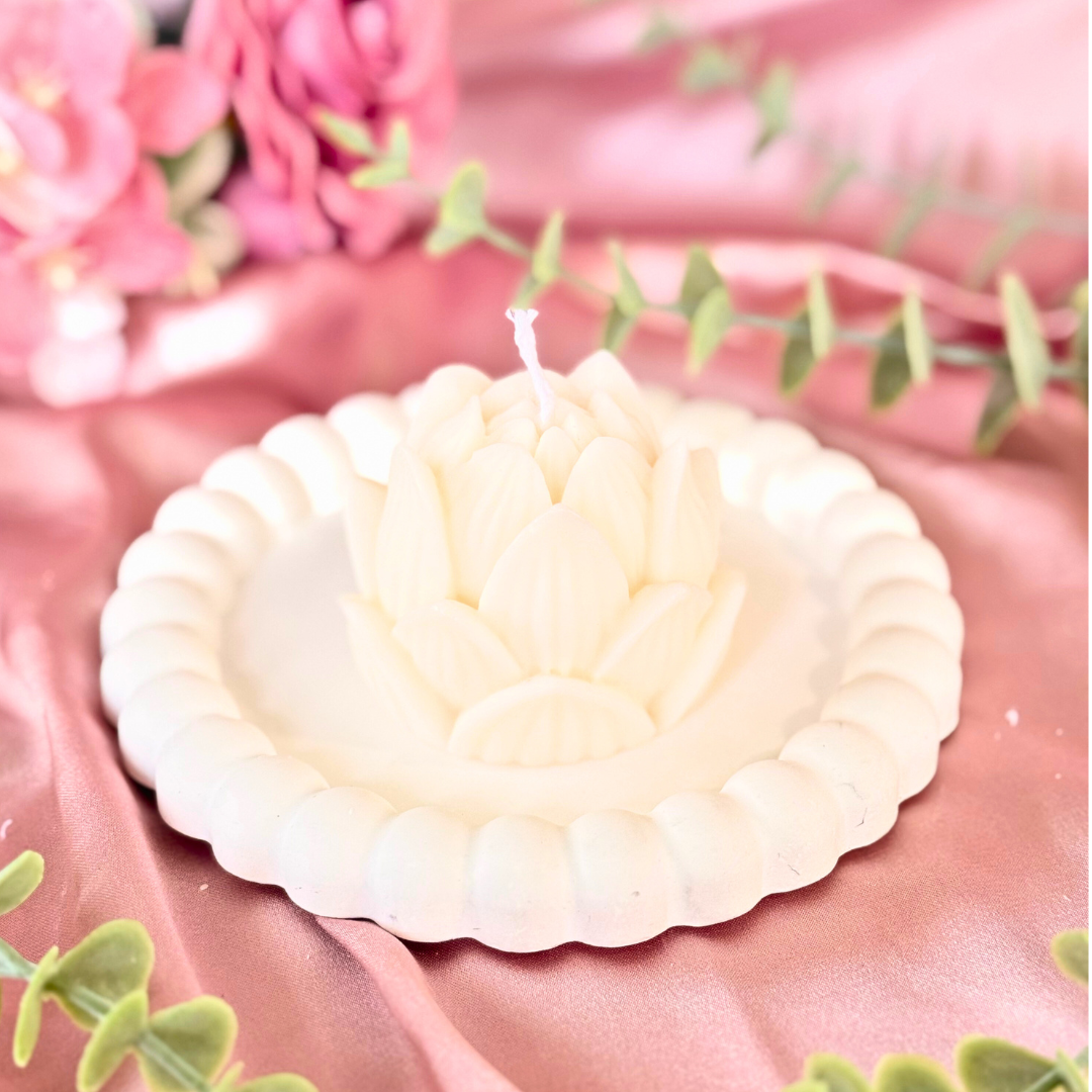 Lotus Flower Candle