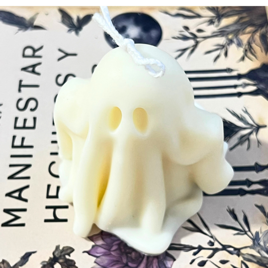 Boo! Ghost Candle