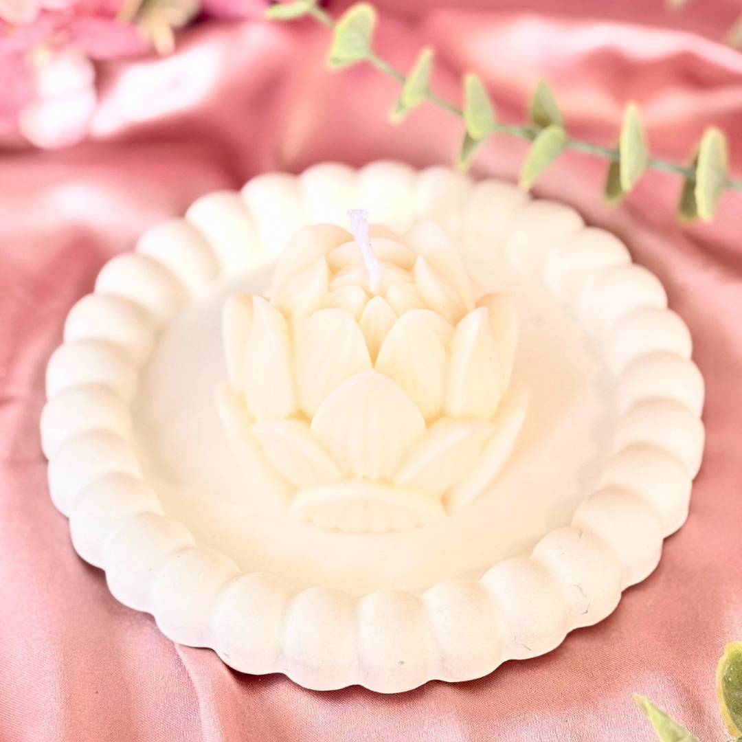 Lotus Flower Candle