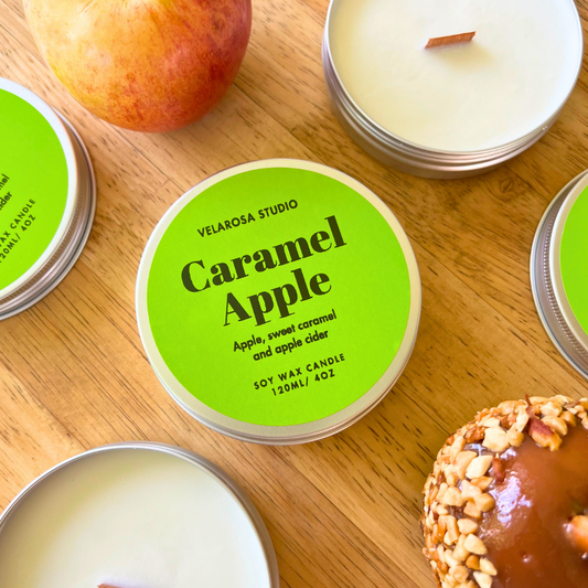 Caramel Apple Scented Candle