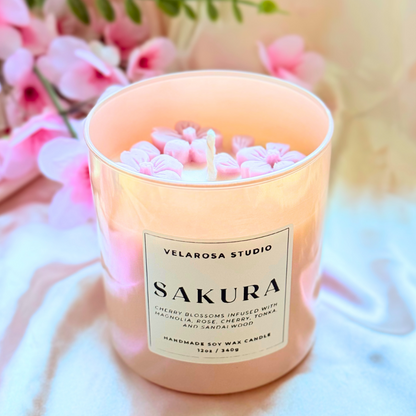 Sakura Candle