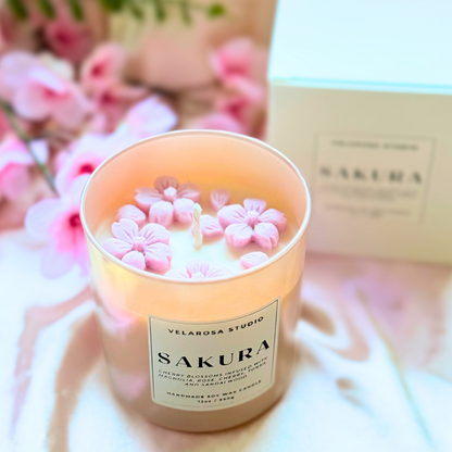 Sakura Candle