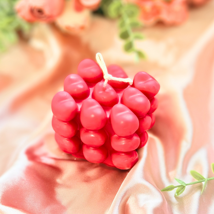 Heart Bubble Candle