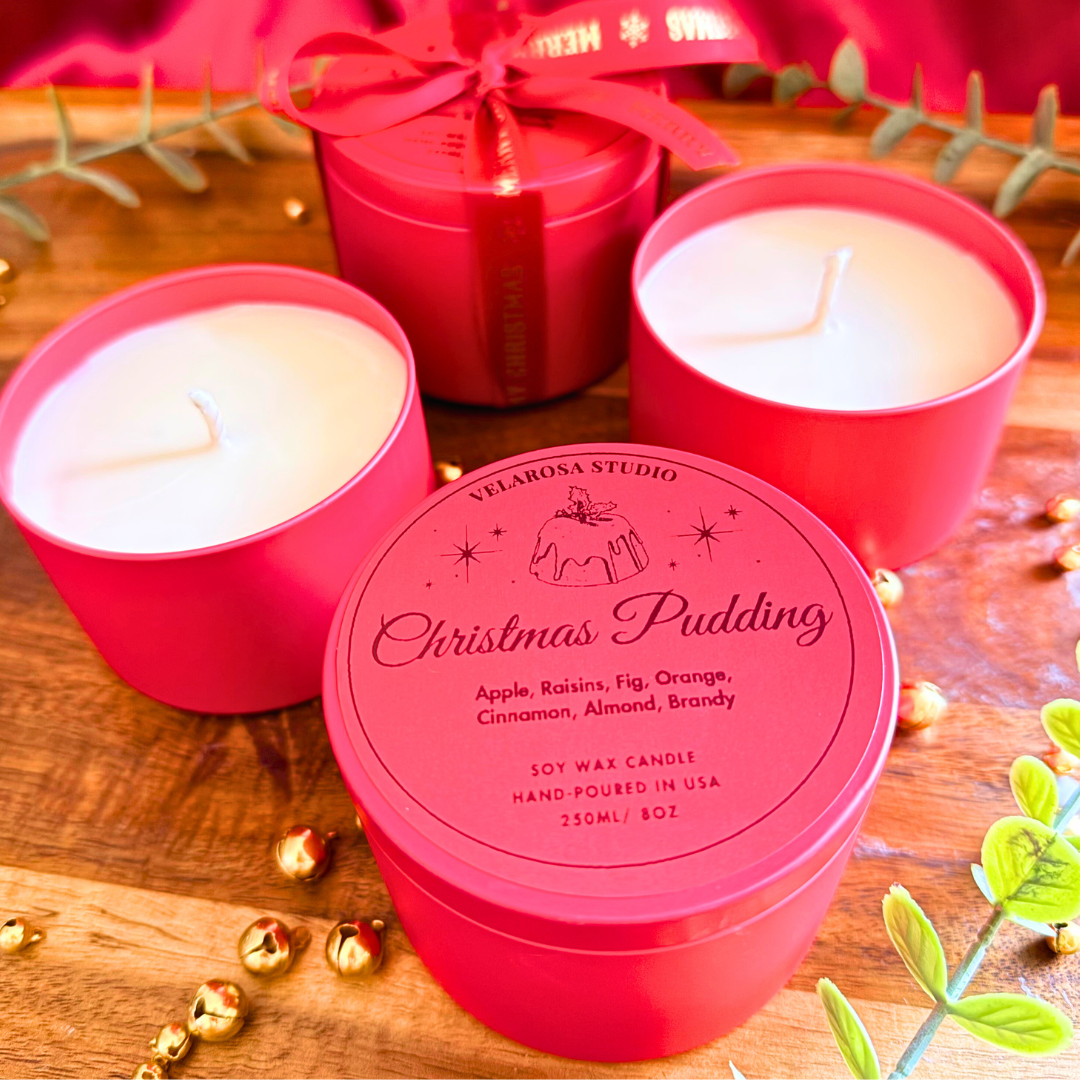 Christmas Pudding Aromatic Candle