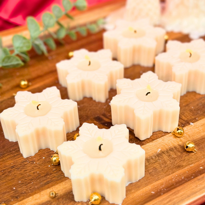 Snowflake Candle