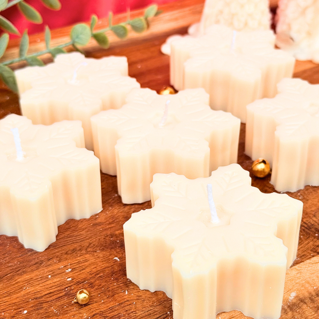 Snowflake Candle