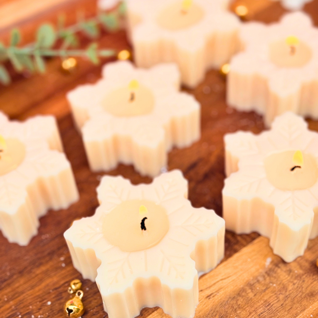 Snowflake Candle