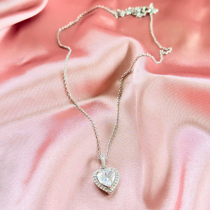 Love Necklace – Sterling Silver Elegance