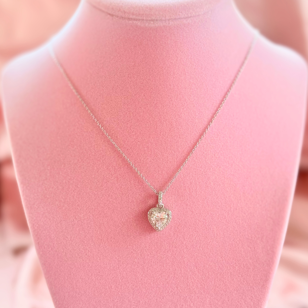 Love Necklace – Sterling Silver Elegance