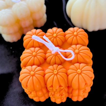 Pumpkin Bubble Candle