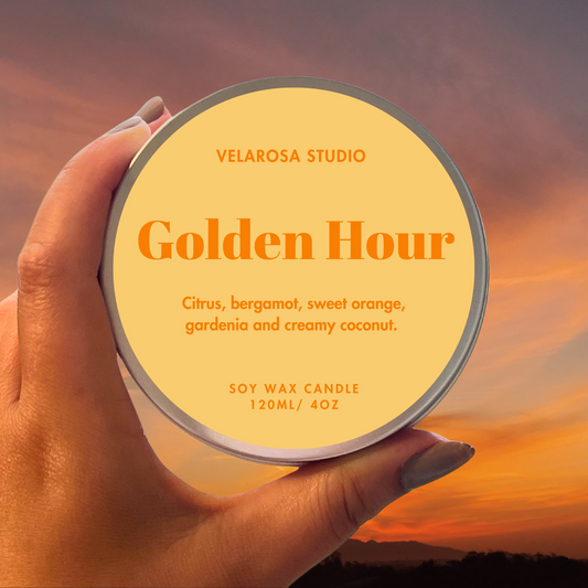 Golden Hour Soy Candle