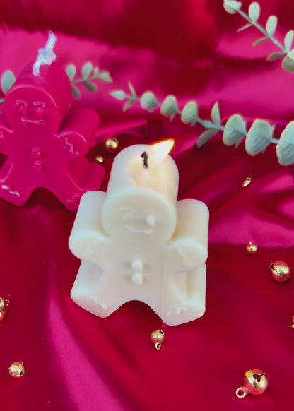 Gingerbread Man Soy Candle